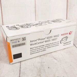 Xerox Phaser 6020/6022 WorkCentre 6025/6027 Black Toner 106R02759 - NEW OPEN BOX